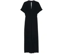 Sofia Jumpsuit mit Falten - Blau