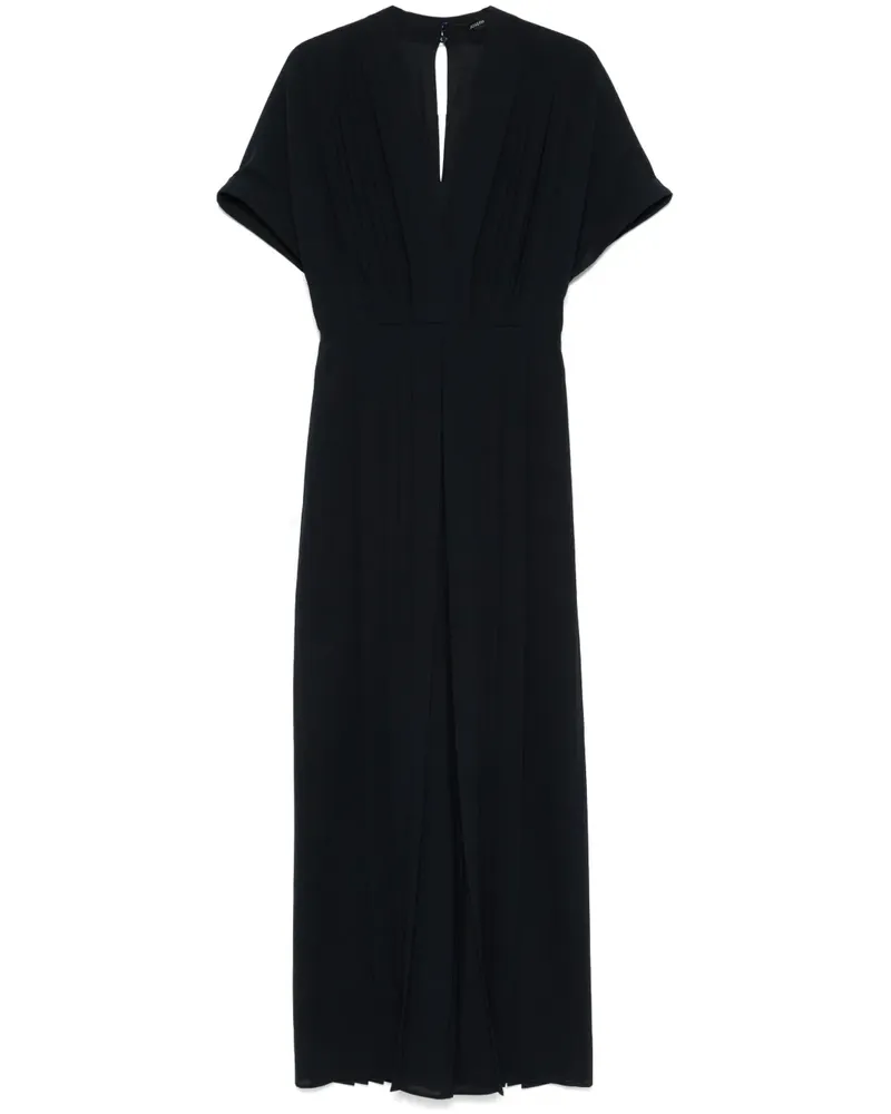 Joseph Sofia Jumpsuit mit Falten - Blau Blau
