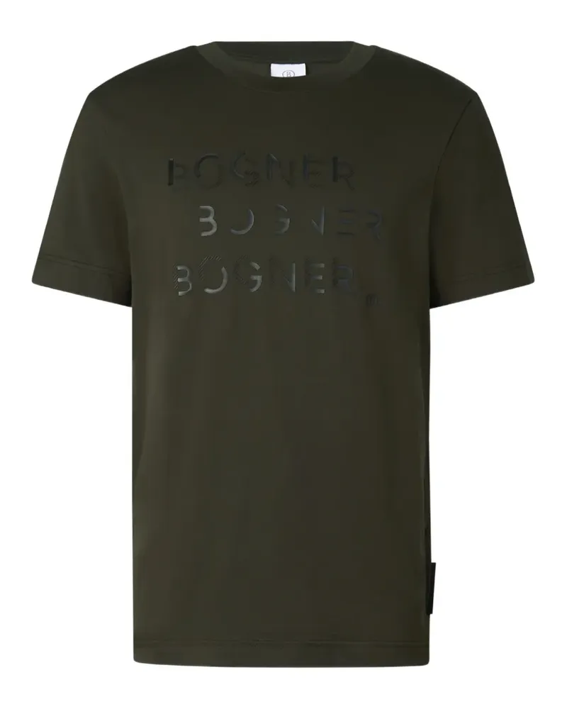 Bogner T-Shirt mit Logo-Print - Grün Grün