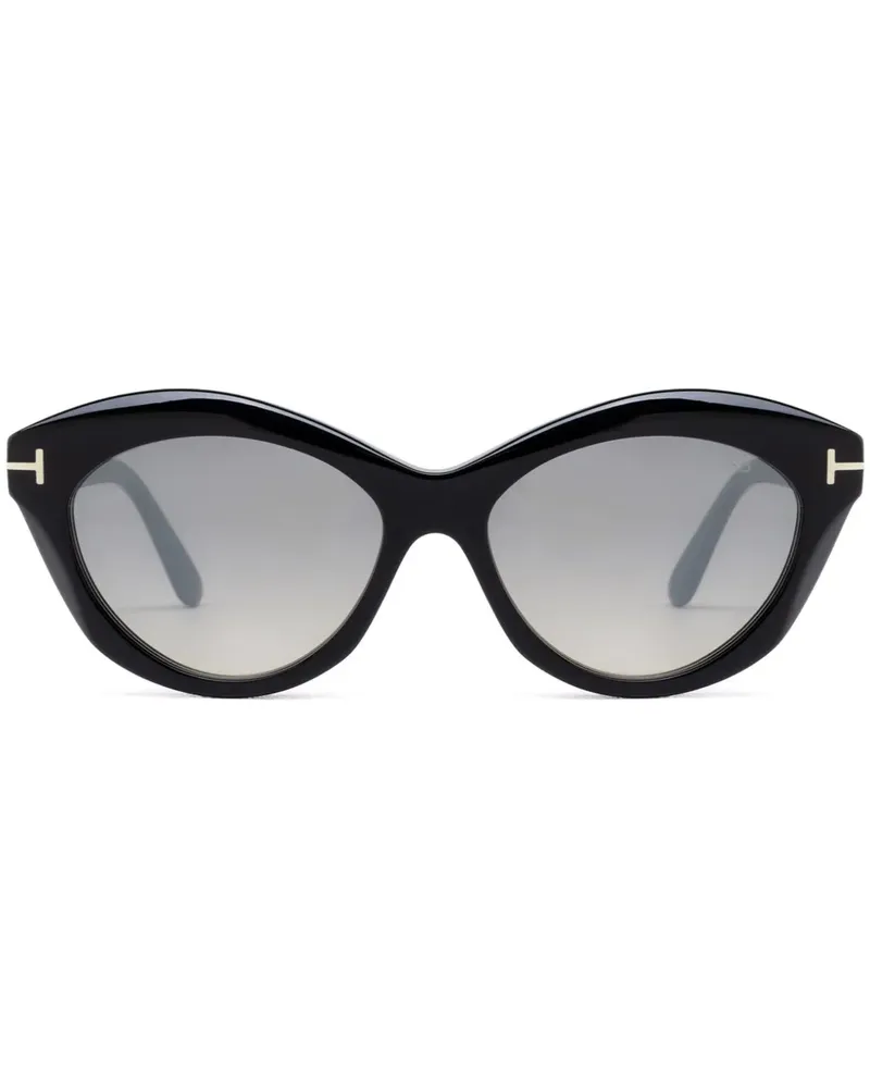 Tom Ford Toni Sonnenbrille - Schwarz Schwarz