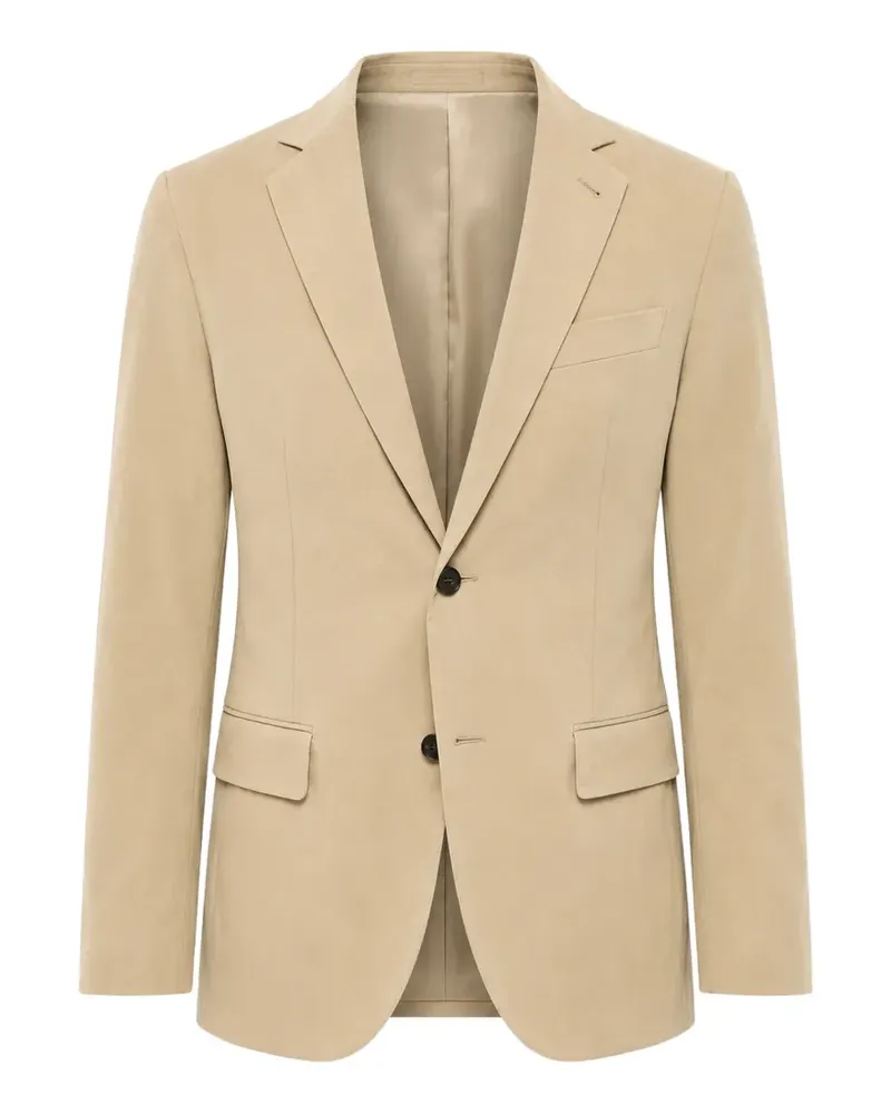 Corneliani Circle flap-pocket blazer - Nude Nude
