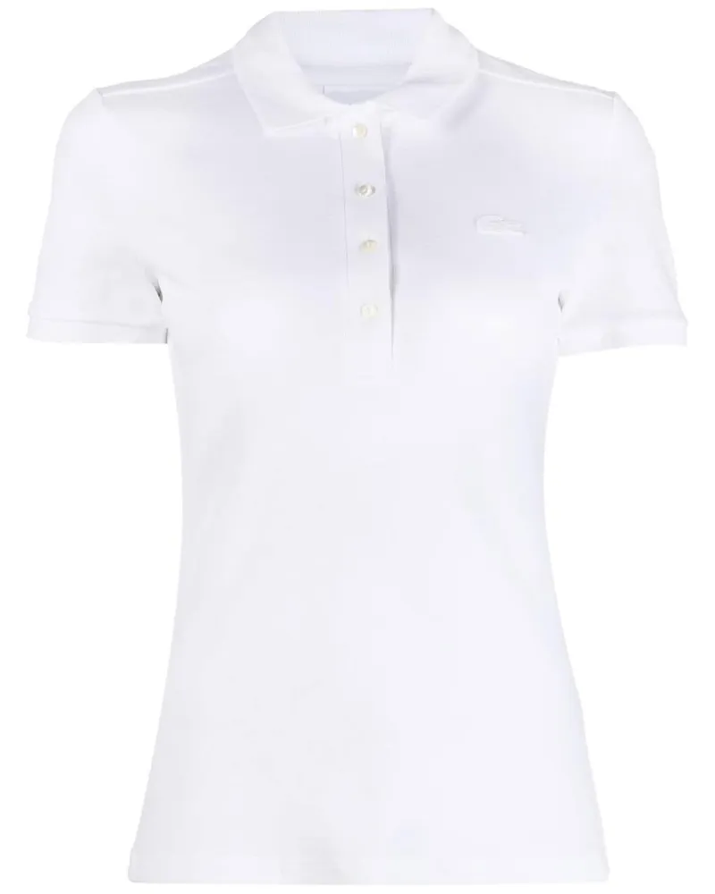 Lacoste Klassisches Poloshirt - Weiß Weiß