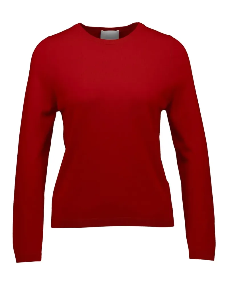 ALLUDE round-neck knitted sweater - Rot Rot