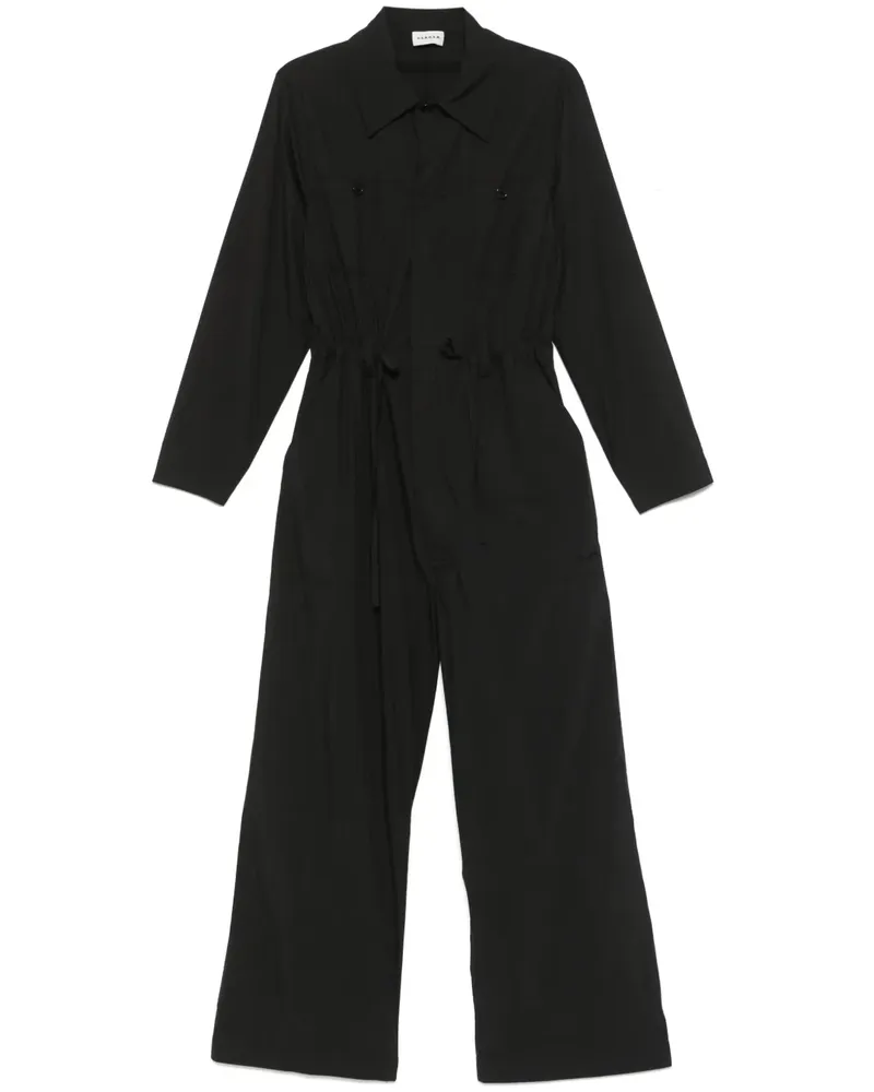 P.A.R.O.S.H. P.A.R.O H. Jumpsuit aus Popeline - Schwarz Schwarz