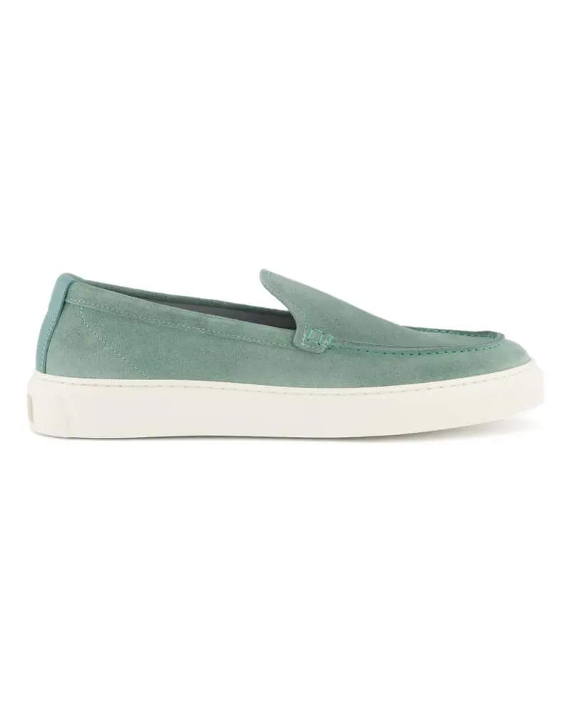 Woolrich Loafer aus Wildleder - Grün Grün