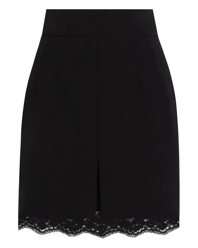 Dolce & Gabbana Minirock aus Wolle - Schwarz Schwarz