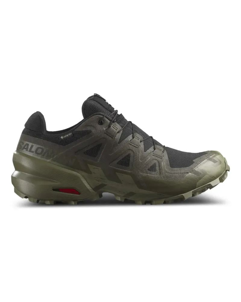 Salomon Speedcross 6 Gore-Tex Sneakers mit Einsätzen - Schwarz Schwarz
