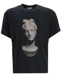 Aries Aged Statue T-Shirt Schwarz