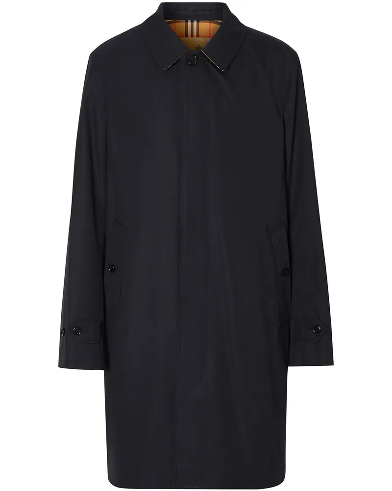 Burberry The Pimlico' Mantel - Schwarz Schwarz