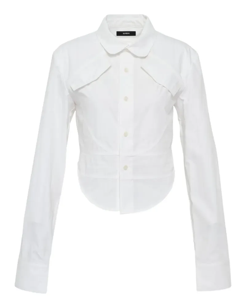 BONBOM pocket-detail shirt - Weiß Weiß