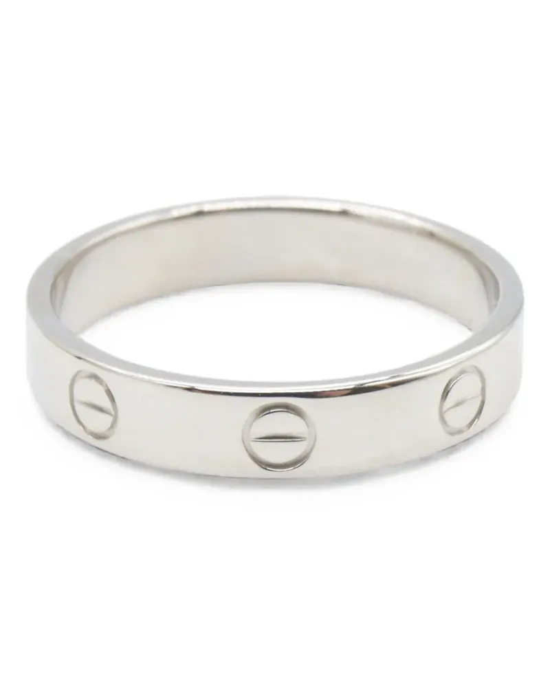 Cartier 2010s mini Love ring - Silber Silber