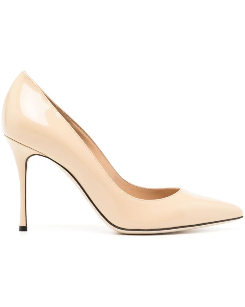 Sergio Rossi Godiva Pumps 90mm - Nude Nude