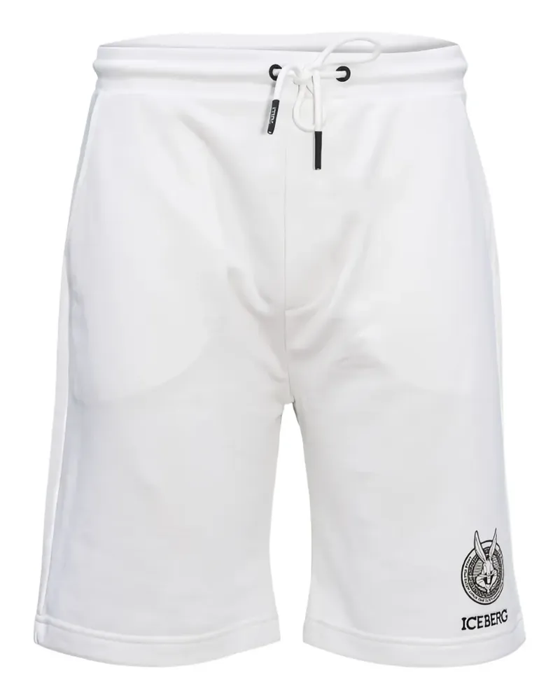Iceberg Shorts mit Logo - Weiß Weiß