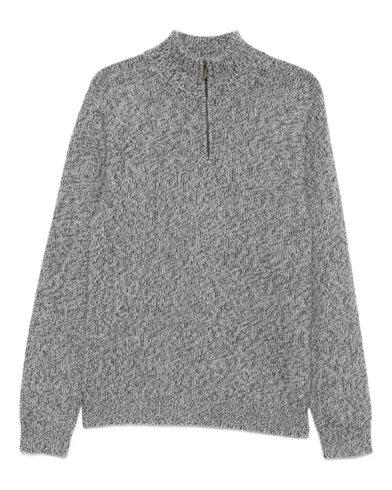 Eric Bompard Marl Pullover mit Reißverschluss - Grau Grau