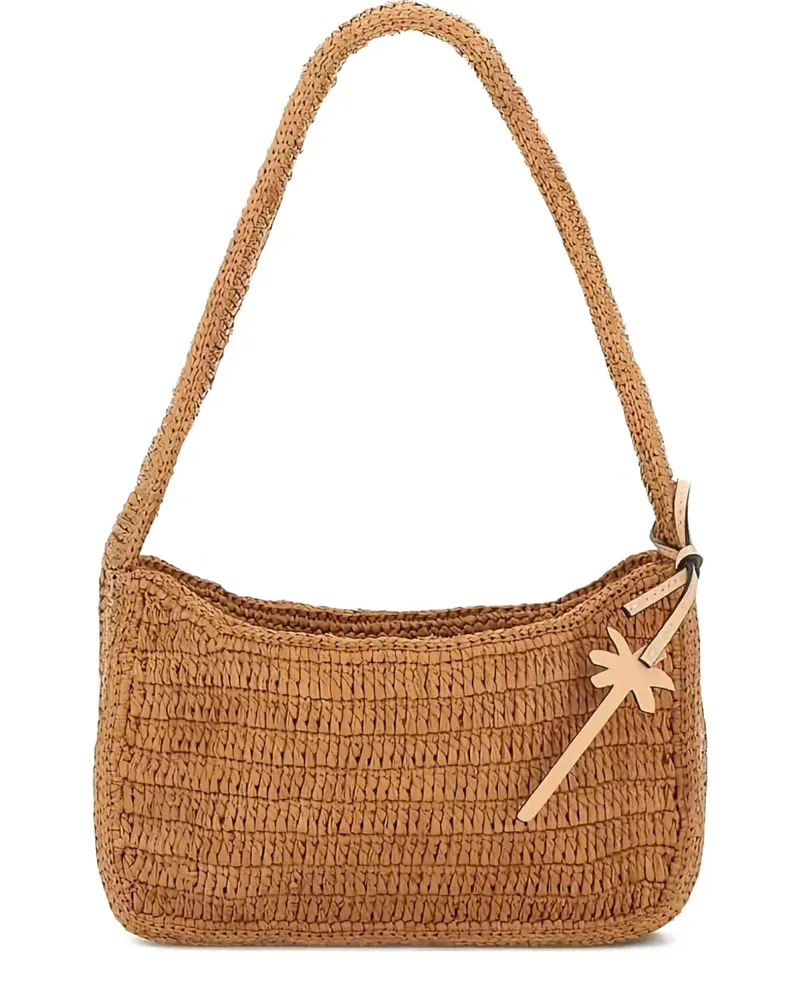 Manebí raffia shoulder bag - Braun Braun