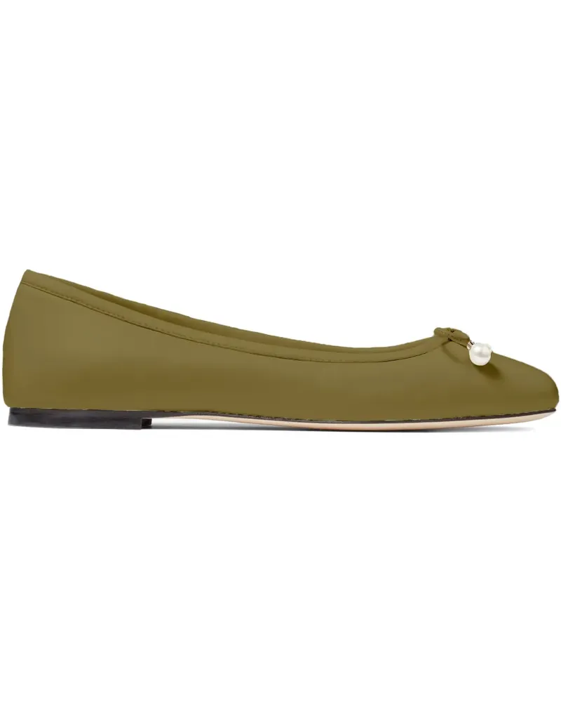 Jimmy Choo Elme Flat Pumps - Grün Grün