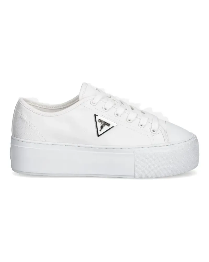 Guess Joezi platform sneakers - Weiß Weiß