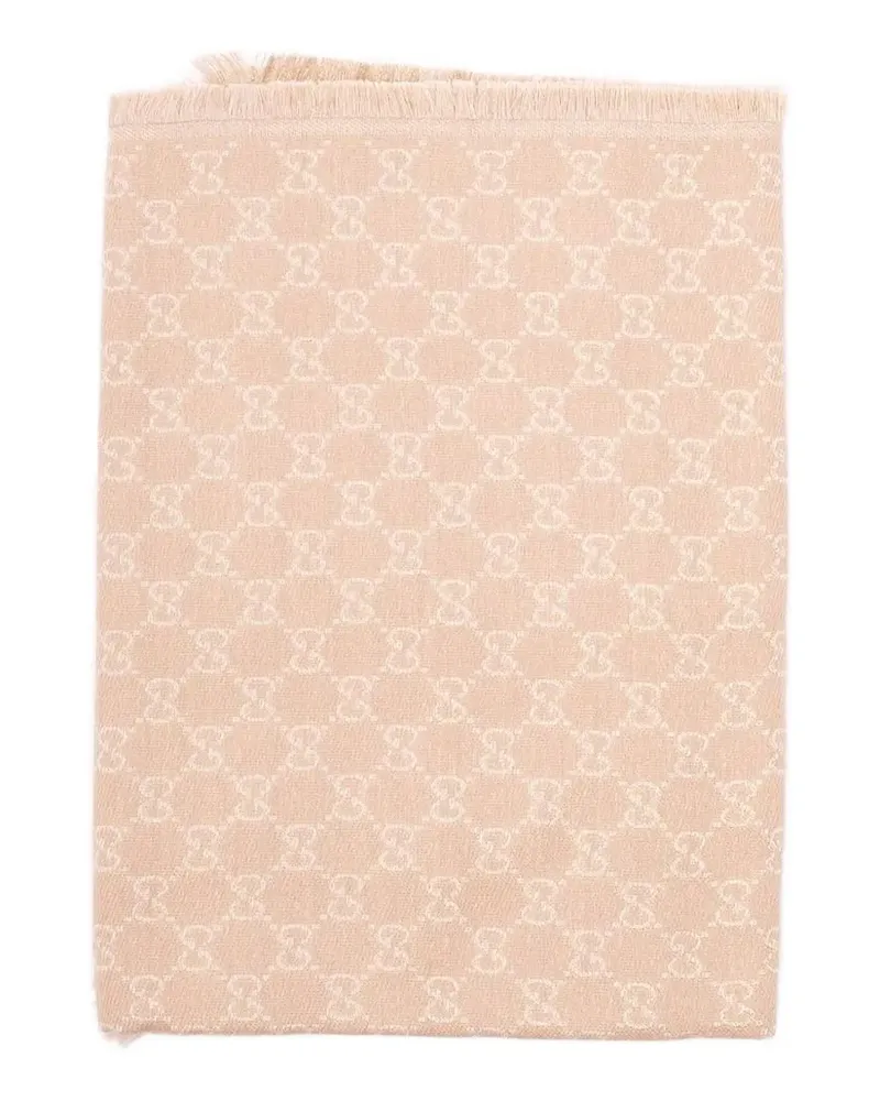 Gucci GG-jacquard scarf - Rosa Rosa