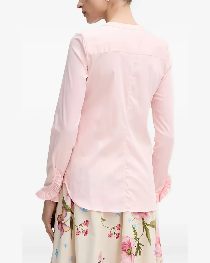 Mos Mosh ruffled shirt - Rosa Rosa