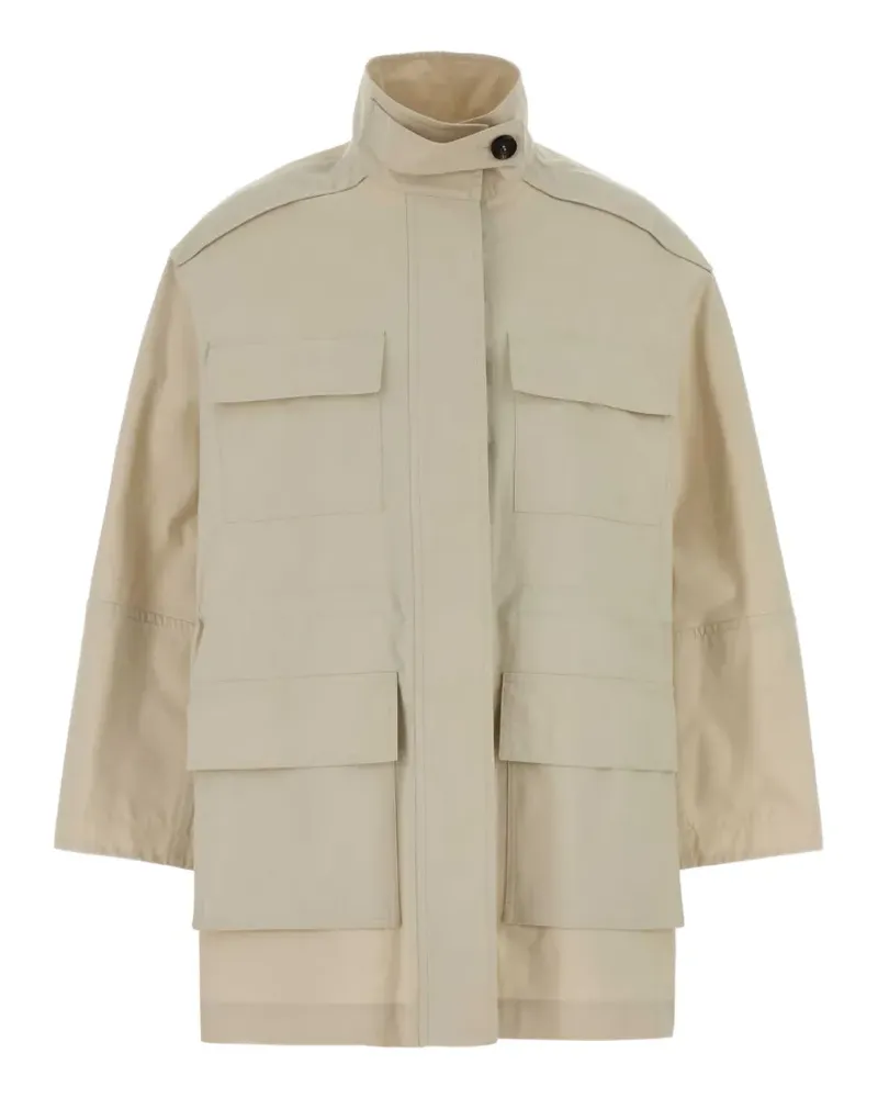 Brunello Cucinelli front-pockets jacket - Nude Nude