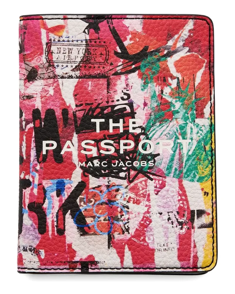 Marc Jacobs The Fraffiti Pass-Etui - Rot Rot