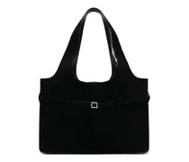 Cambon Cabas Tote Bag aus Wildleder - Schwarz