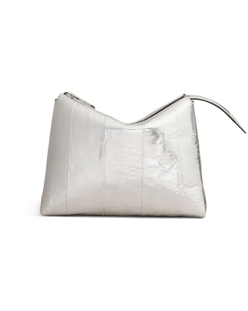 KHAITE Kleine Lina Clutch - Silber Silber