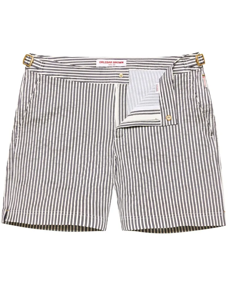 Orlebar Brown Bulldog Classic Badeshorts - Weiß Weiß