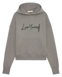 Zadig & Voltaire Love Yourself Hoodie mit Strass Grau