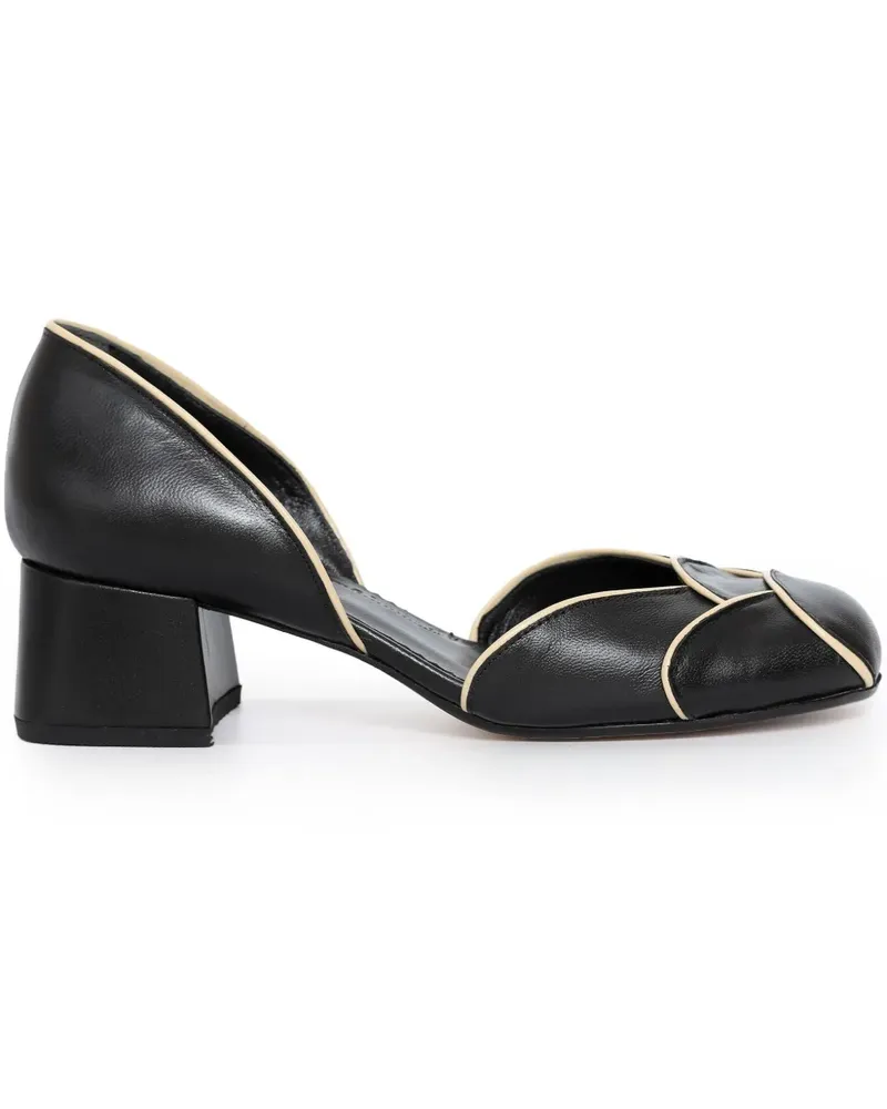 Sarah Chofakian Estela Pumps 40mm - Schwarz Schwarz