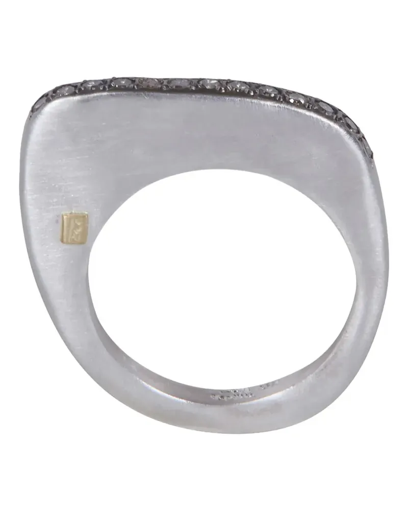 Rosa Maria diamond ring - Silber Silber