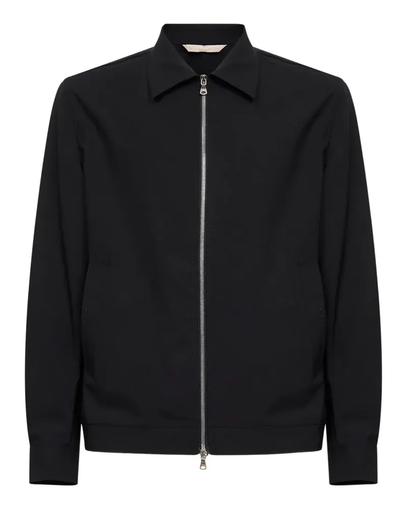Briglia 1949 Bill zip-up shirt jacket - Schwarz Schwarz