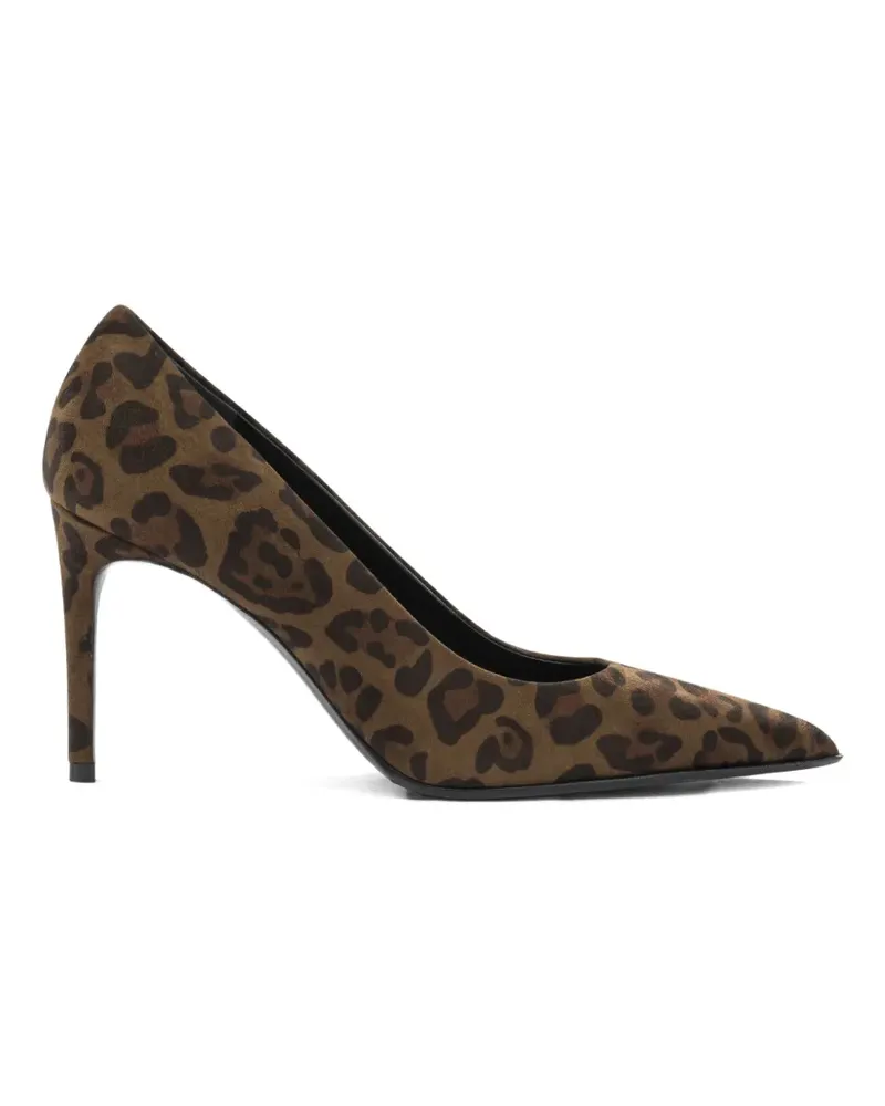 Sergio Levantesi Pumps mit Leopardenmuster - Braun Braun