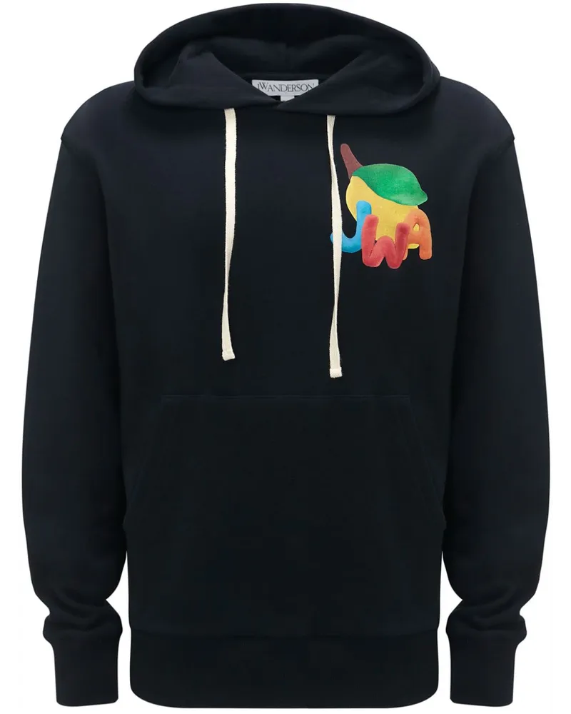 J.W.Anderson JWA Hoodie mit Zitronen-Print - Blau Blau