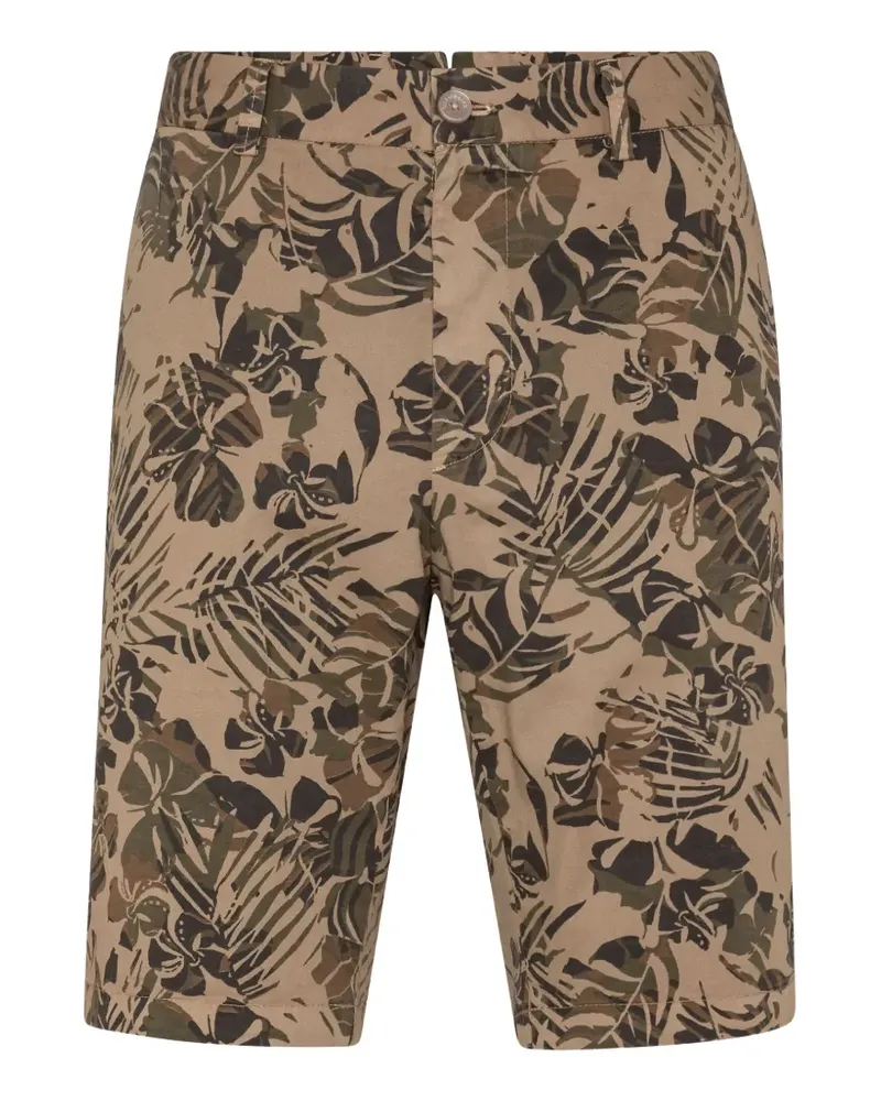 Billionaire Double B palm-print shorts - Nude Nude