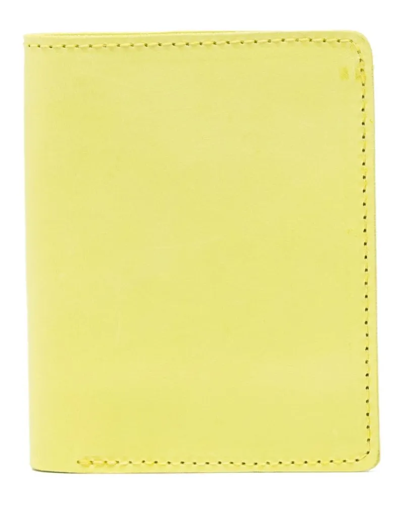 GUIDI PT3 Portemonnaie - Gelb Gelb