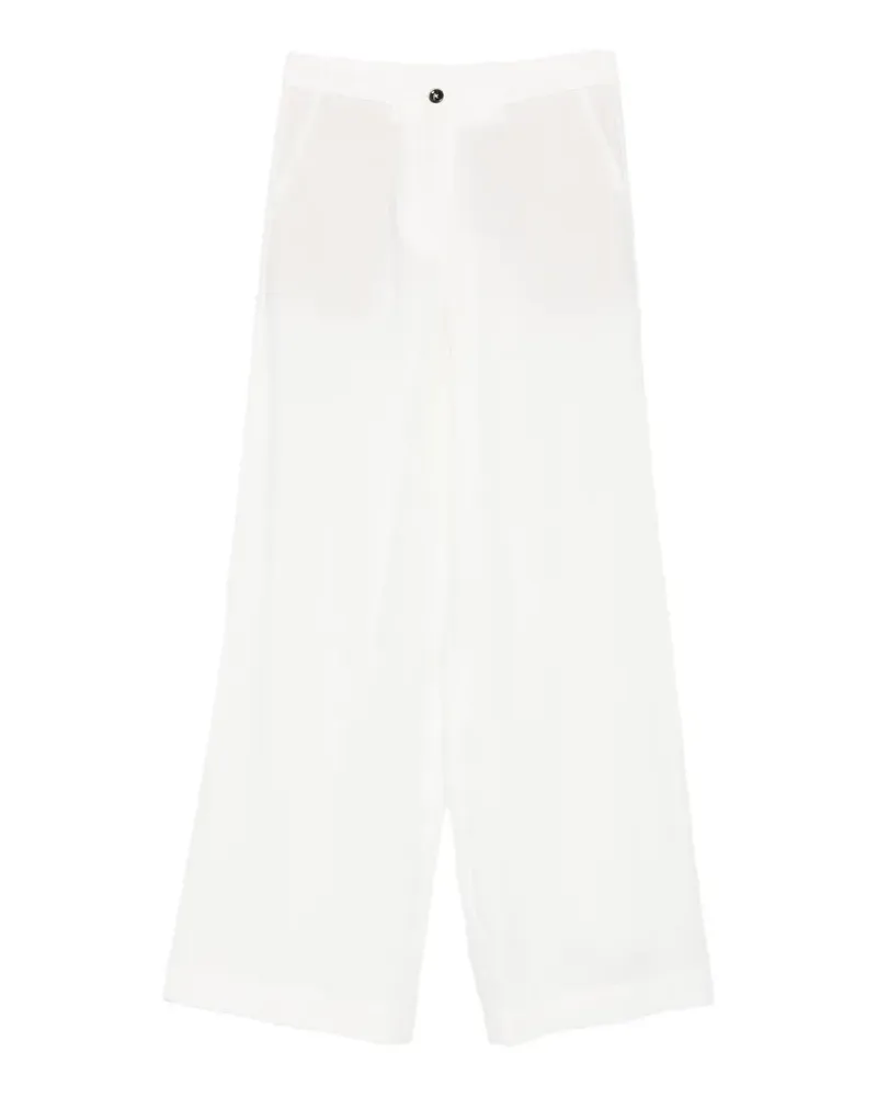 nine:inthe:morning Karen button trousers - Weiß Weiß