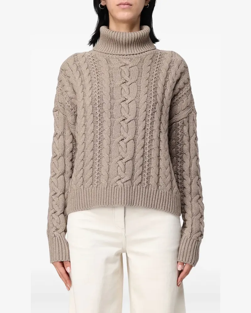 Ralph Lauren cable-knit sweater - Nude Nude