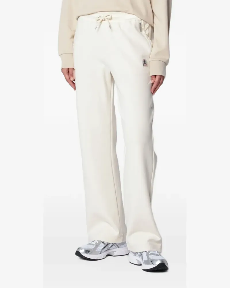 Parajumpers logo-patch track pants - Weiß Weiß