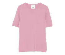 T-Shirt aus Kaschmir - Rosa