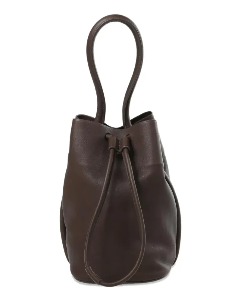 Uma Wang small drawstring-fastening bucket bag - Braun Braun