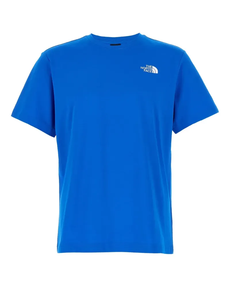 The North Face Vertical T-Shirt - Blau Blau