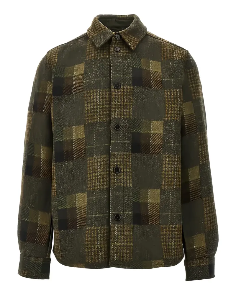 LES DEUX Kariertes Kody Hemd - Grün Grün