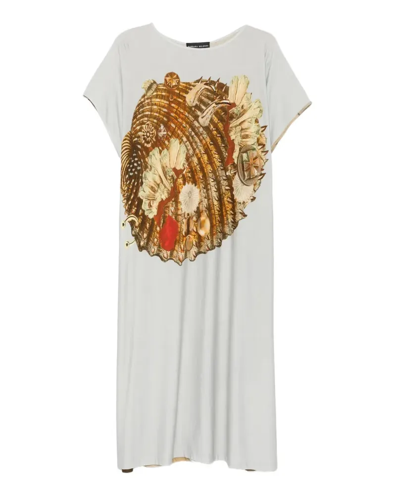 Barbara Bologna short-sleeve T-shirt dress - Blau Blau