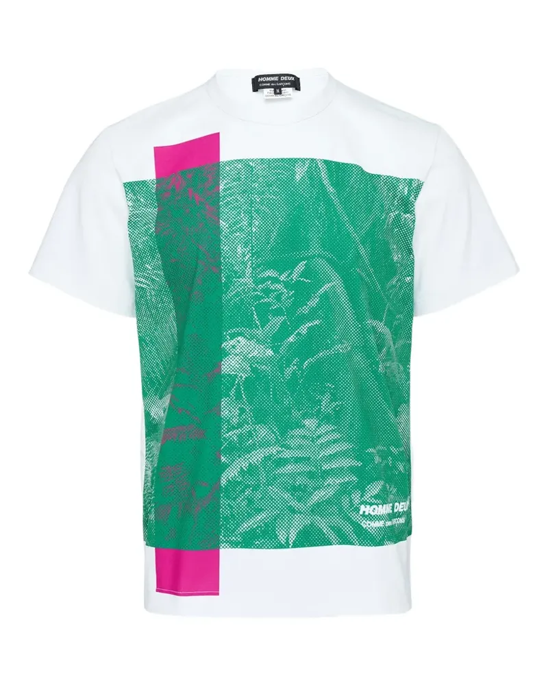 Comme des Garçons graphic-print T-shirt - Weiß Weiß