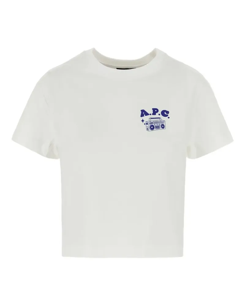 A.P.C. Body Disco T-Shirt - Weiß Weiß