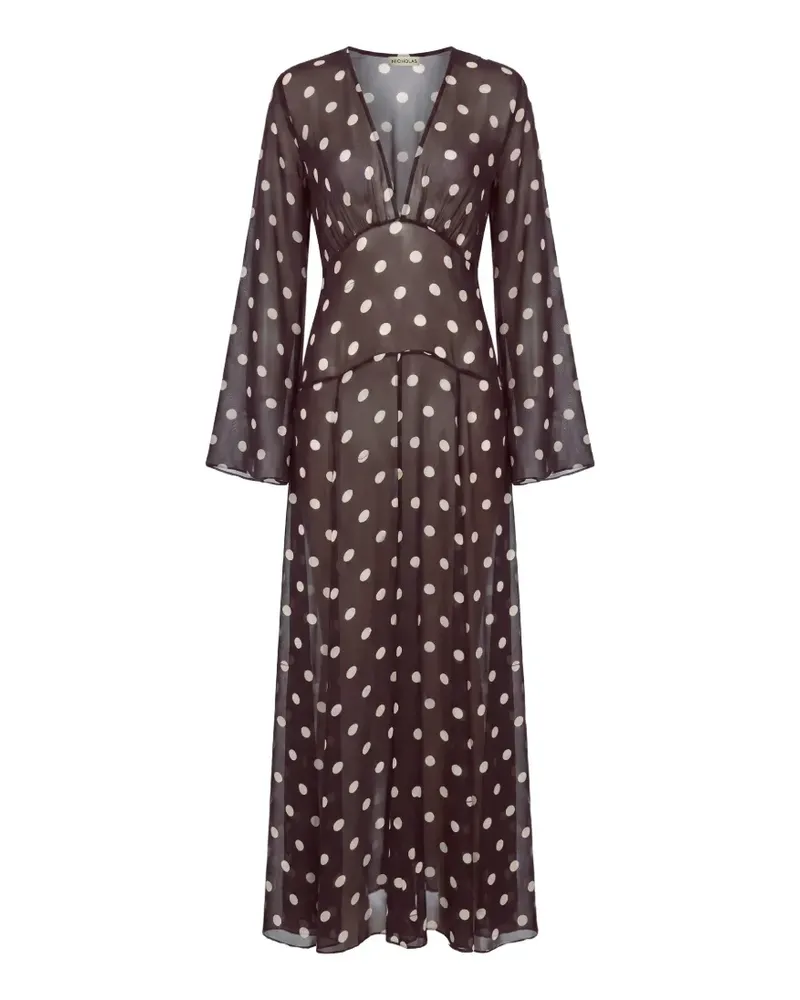 NICHOLAS Marella dress - Braun Braun