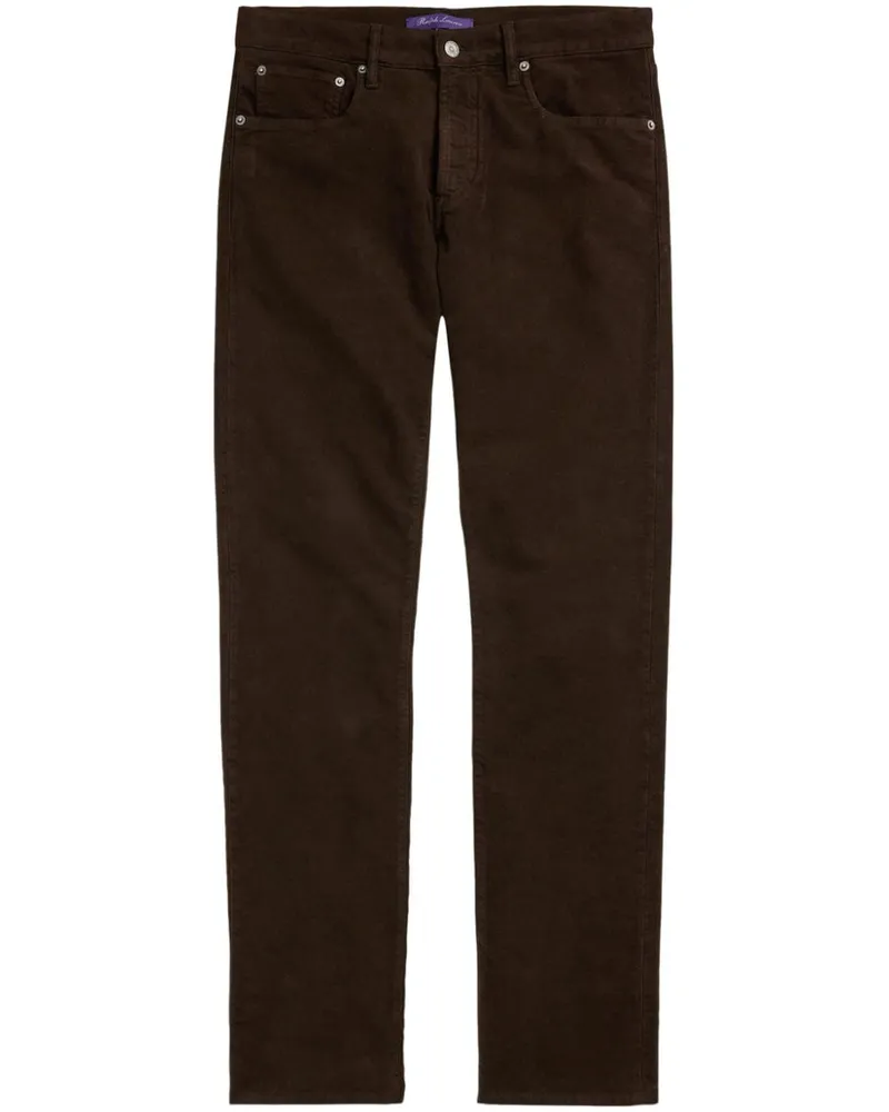 Ralph Lauren Jeans aus Moleskin - Braun Braun