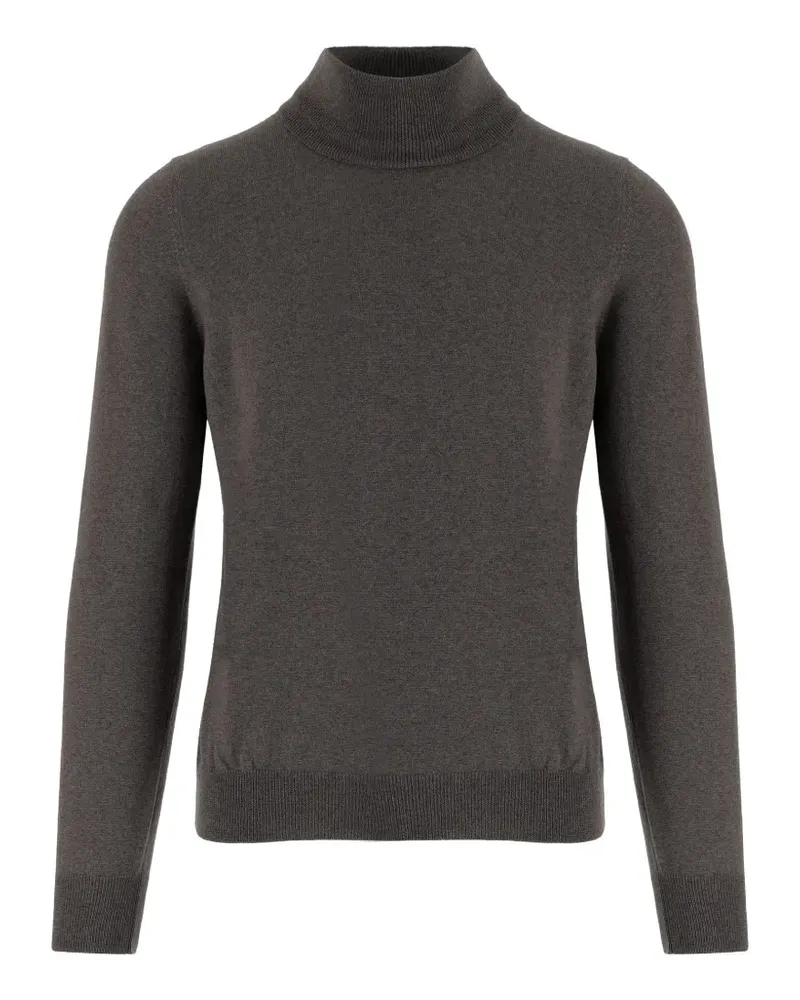 Tagliatore Miles Pullover mit Stehkragen - Braun Braun