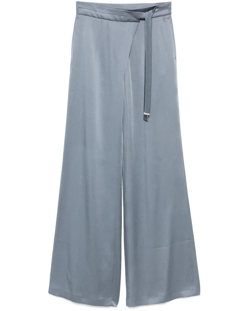 Herno Hose mit Wickelriemen - Blau Blau